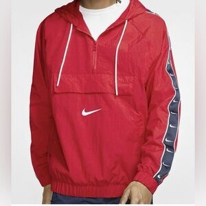 Nike NSW Big Swoosh Half-Zip Hooded Jacket size XL